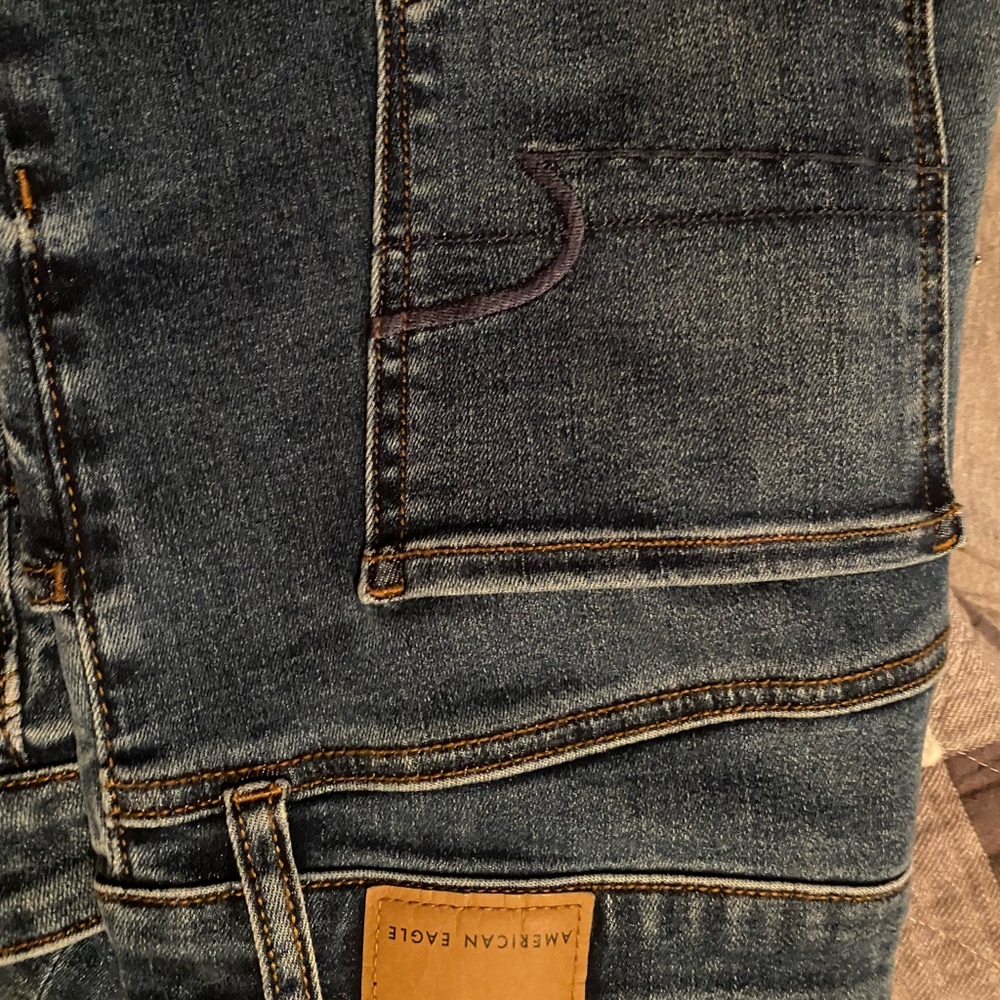 AE high rise jeggings